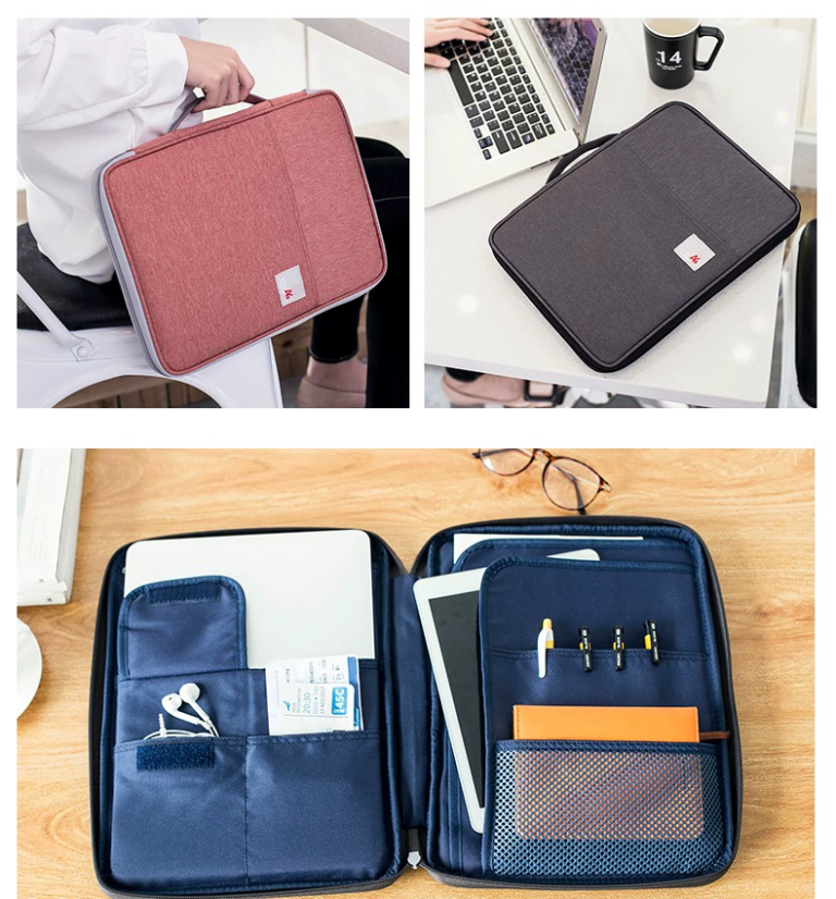 Multi-Functional A4 Laptop Pouch - PrintnGift - Corporate Gift Singapore