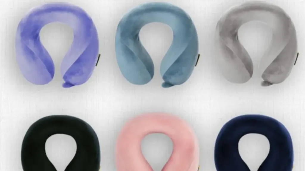 Travel Blue Wider Fit Tranquillity Memory Foam Travel Pillow